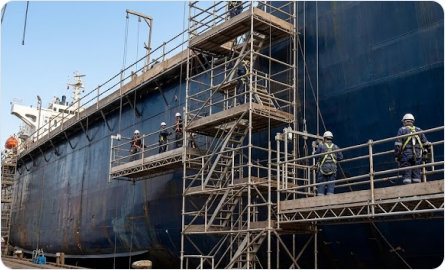 Scaffolding work